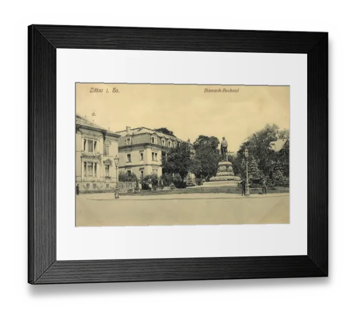 Framed Print : Historical postcard, picture postcard