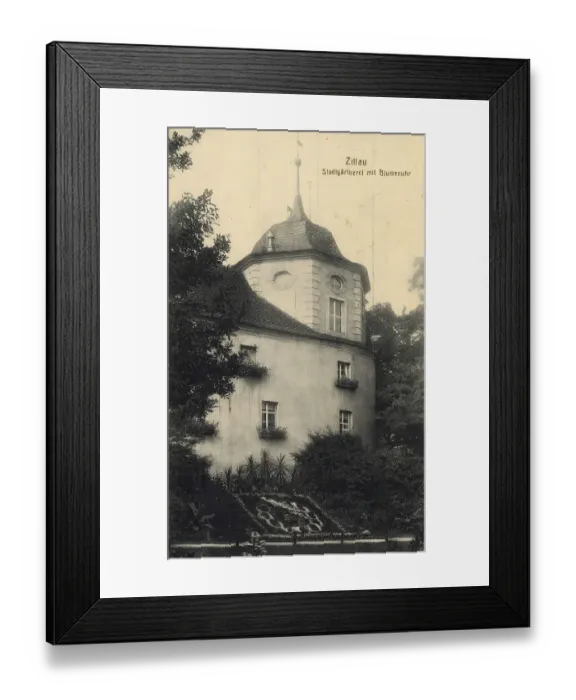 Framed Print : Historical postcard, picture postcard