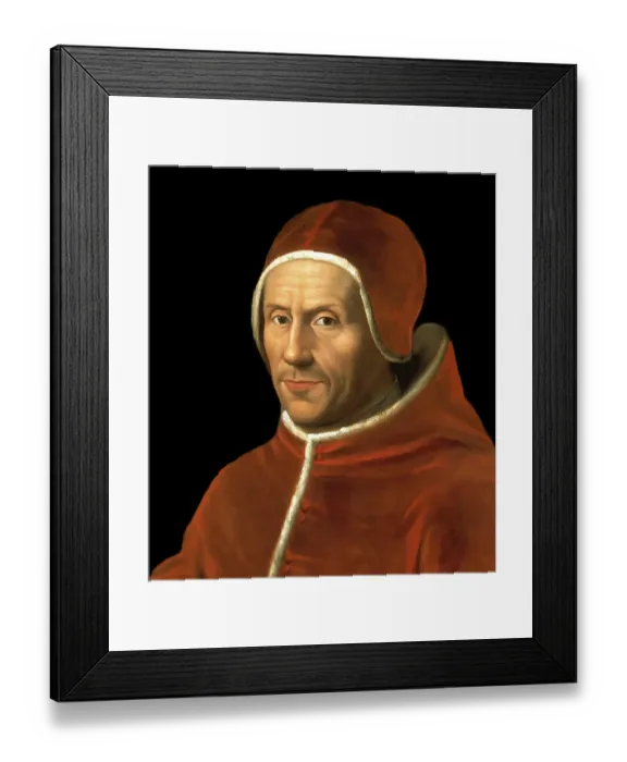 Framed Print : Pope Adrian VI, Adriano VI, Hadrian VI