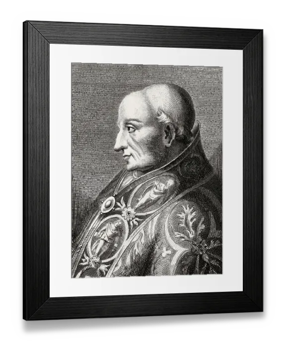 Framed Print : Pope Adrian VI, Adriano VI, Hadrian VI
