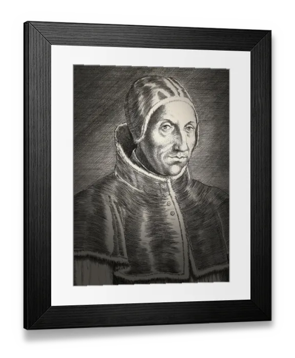 Framed Print : Pope Adrian VI, Adriano VI, Hadrian VI