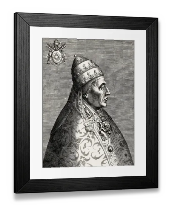 Framed Print : Peter of Candia, also known as Peter Phillarges