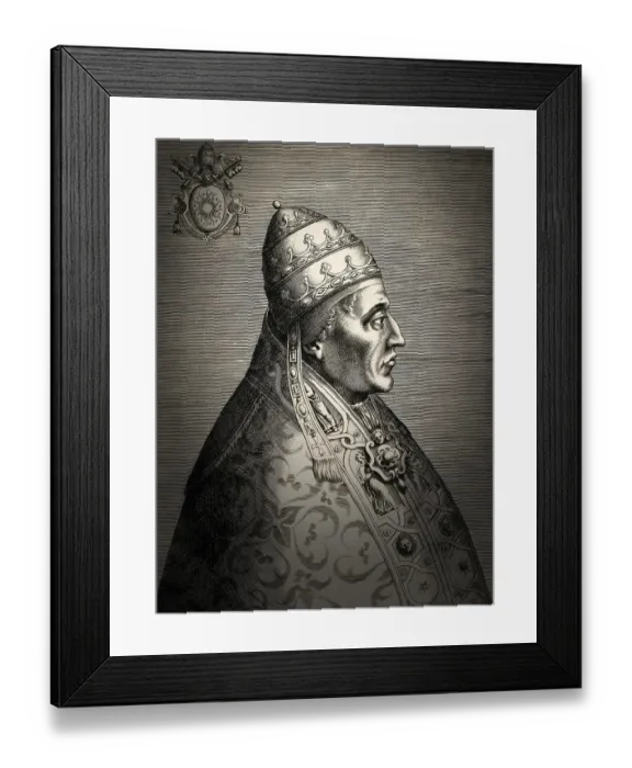 Framed Print : Peter of Candia, also known as Peter Phillarges