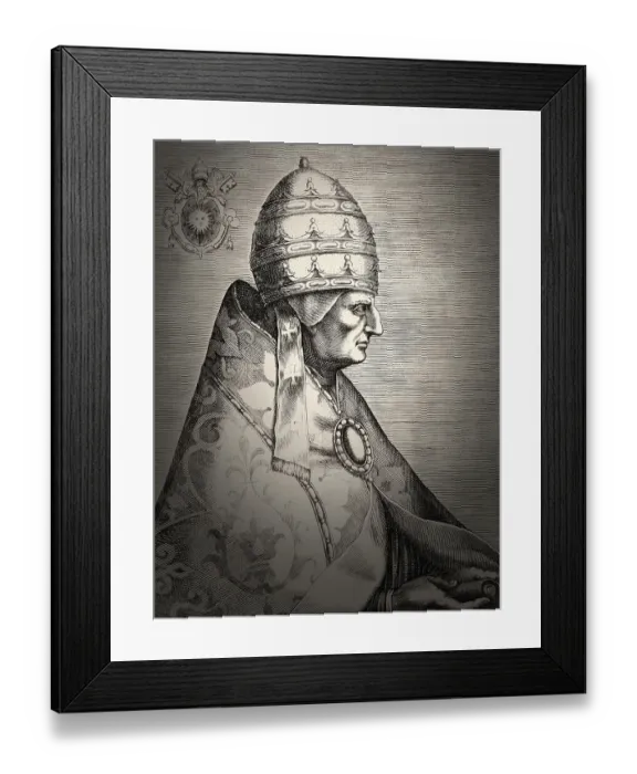 Framed Print : Peter of Candia, also known as Peter Phillarges