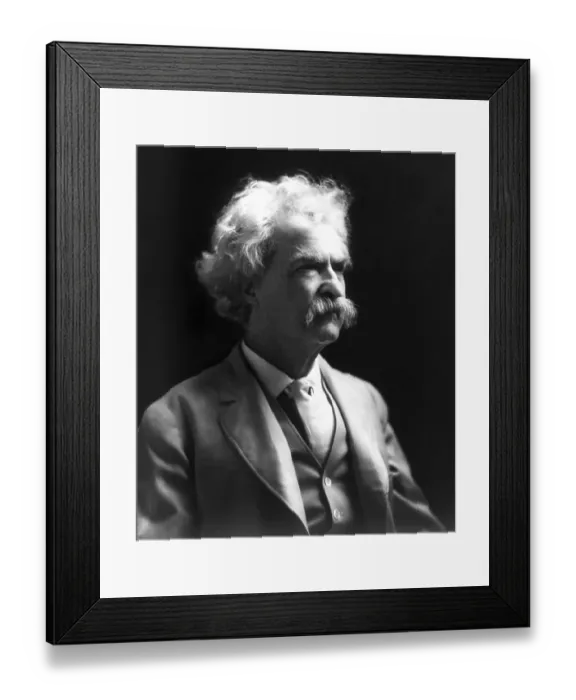 Framed Print : Samuel Langhorne Clemens (November 30)