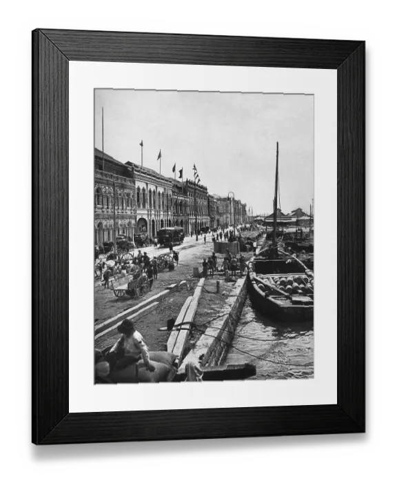 Framed Print : British territorial acquisitions in the countries that now comprise Malaysia and Singapore date back to 1786