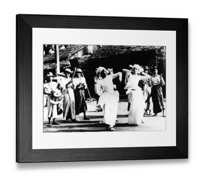 Framed Print : The Communist Party of Burma (Burmese)