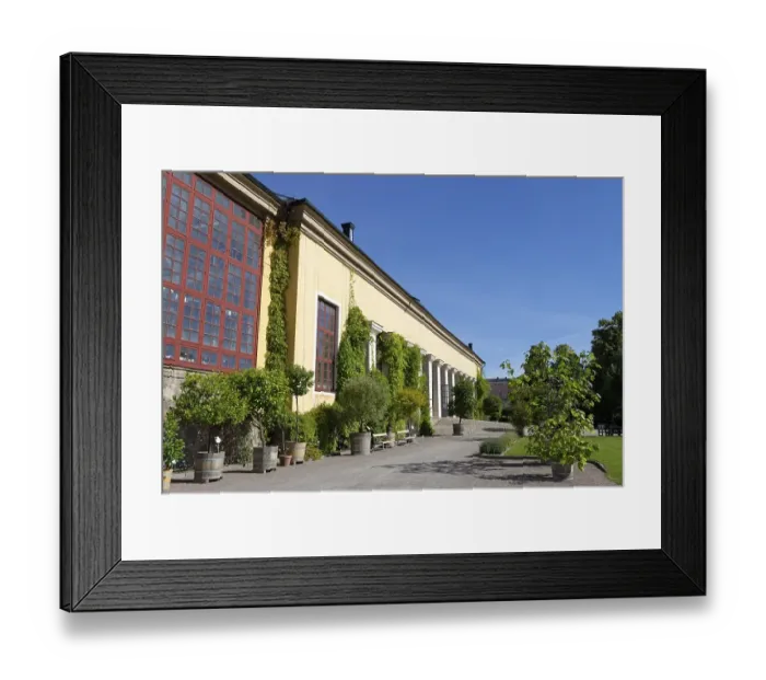 Framed Print : Linnaean Garden or Linnaeus Garden Framed Print : Linnaean Garden or Linnaeus Garden