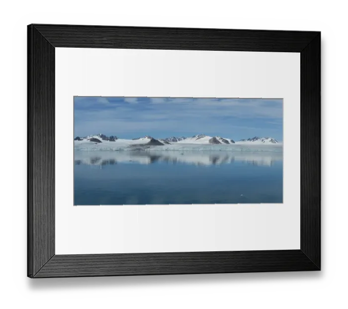 Framed Print : Lilliehook glacier, Lilliehook fjord