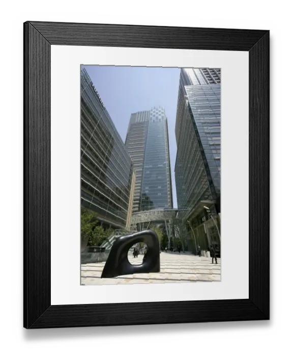 Framed Print : Sculpture Shape of mind by Kan Yasuda Framed Print : Sculpture Shape of mind by Kan Yasuda