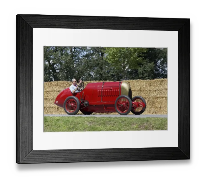 Framed Print : Fiats 76 on the circuit, The Beast of Turin