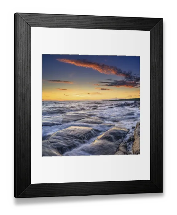 Framed Print : Rocks on the coast, Enet Nature Reserve Framed Print : Rocks on the coast, Enet Nature Reserve