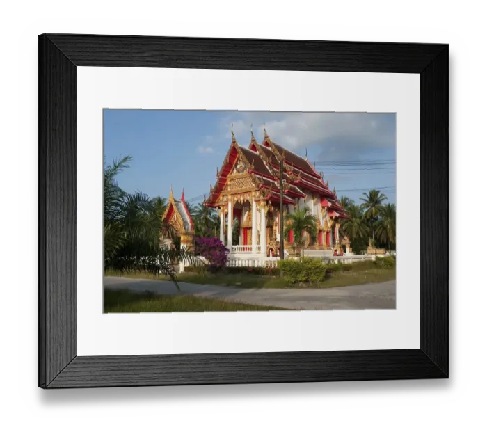 Framed Print : Characteristic Buddhist temple Framed Print : Characteristic Buddhist temple
