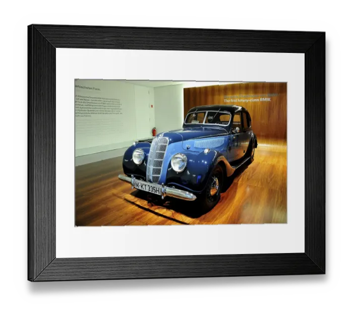 Framed Print : BMW 335, BMW Museum, Munich, Bavaria Framed Print : BMW 335, BMW Museum, Munich, Bavaria