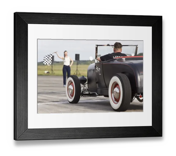 Framed Print : At the start at the Roadrunner Festival in Finowfurt Framed Print : At the start at the Roadrunner Festival in Finowfurt
