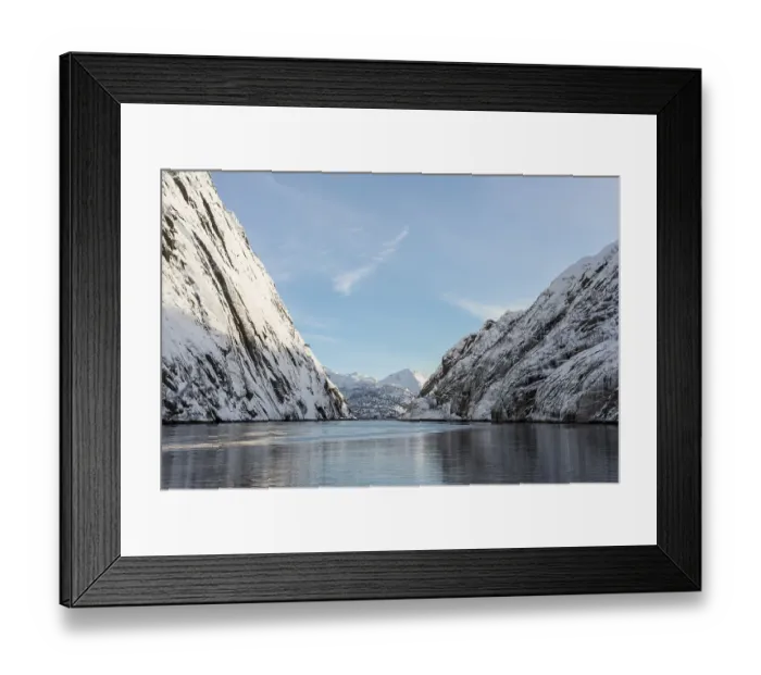 Framed Print : View from the Trollfjord, Lofoten, Norway, Europe Framed Print : View from the Trollfjord, Lofoten, Norway, Europe