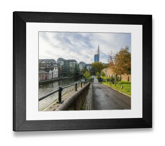 Framed Print : The Blade, Abbey Mill House, high rise office building 2009, River Kennet, Reading, Berkshire, England, UK Framed Print : The Blade, Abbey Mill House, high rise office building 2009, River Kennet, Reading, Berkshire, England, UK