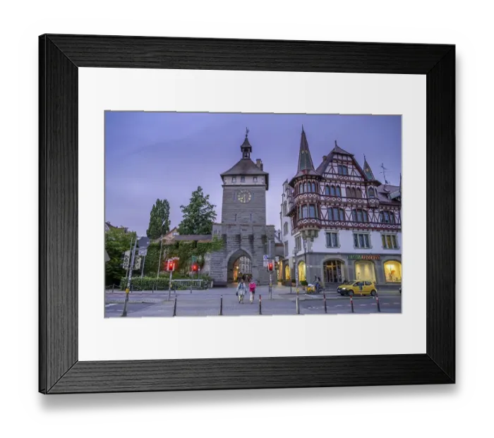 Framed Print : Schnetztor, Old Town, Constance Framed Print : Schnetztor, Old Town, Constance