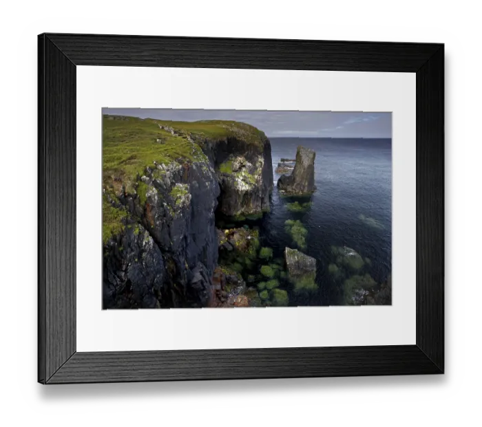 Framed Print : Cliff, Cliff, Shore, Coast, Rock