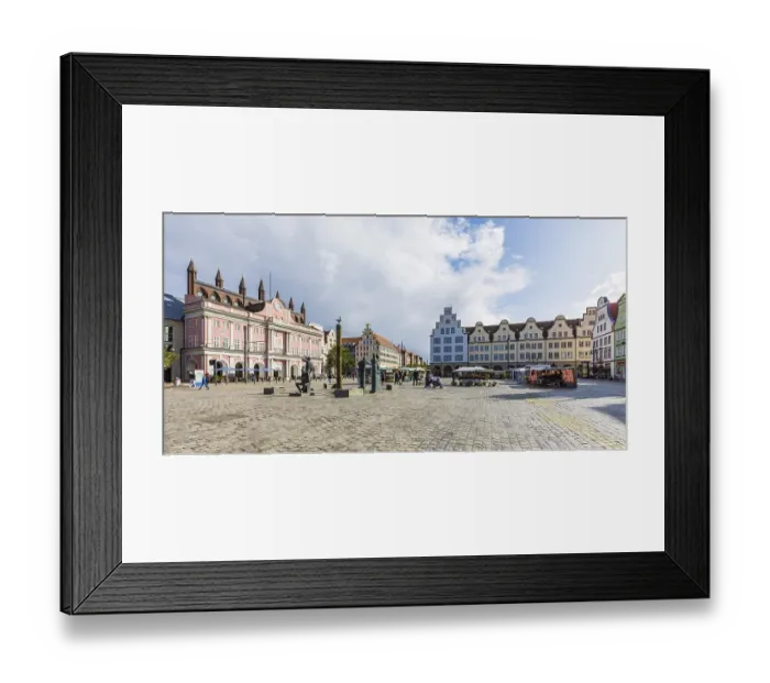 Framed Print : Neuer Markt, historic town hall