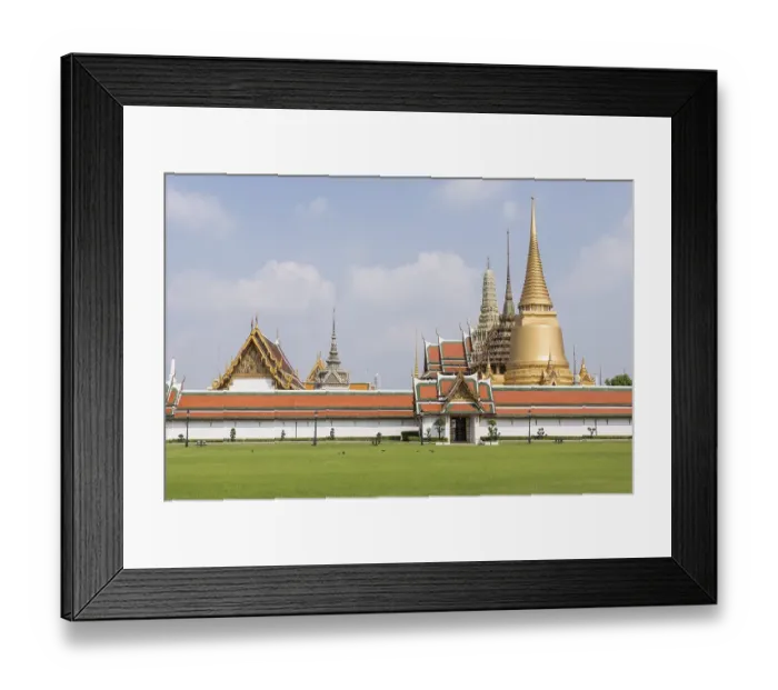 Framed Print : Wat Phra Kaeo Temple, Royal Palace