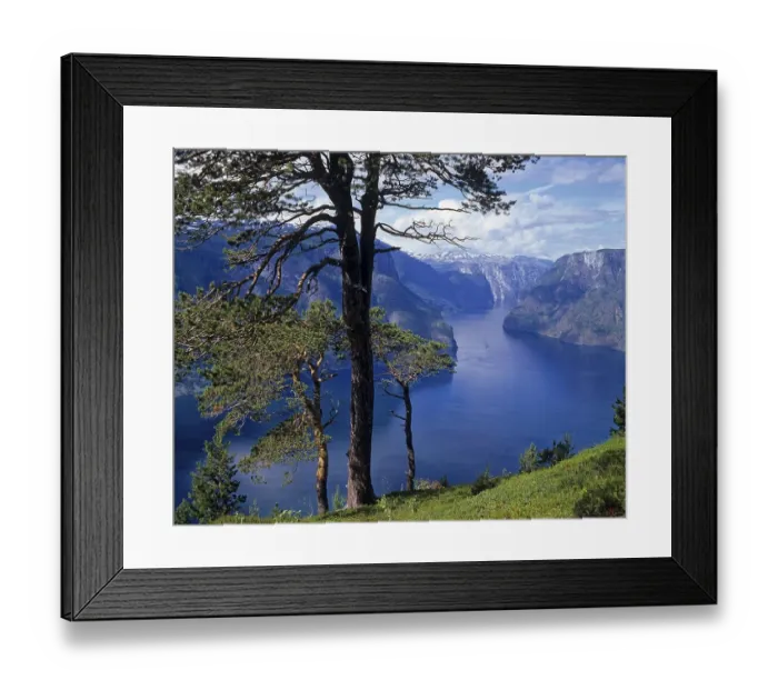 Framed Print : Aurlandsfjord, Aurland, Sogn og Fjordane Framed Print : Aurlandsfjord, Aurland, Sogn og Fjordane