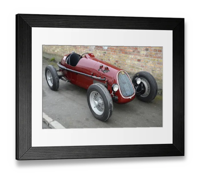 Framed Print : Fiat 508 racing car, built in 1938