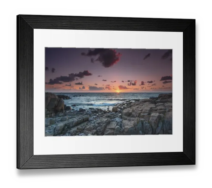 Framed Print : Evening mood, Hovs Hallar coastline Framed Print : Evening mood, Hovs Hallar coastline