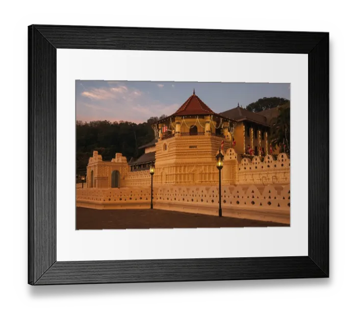 Framed Print : Temple of the Sacred Tooth Relic