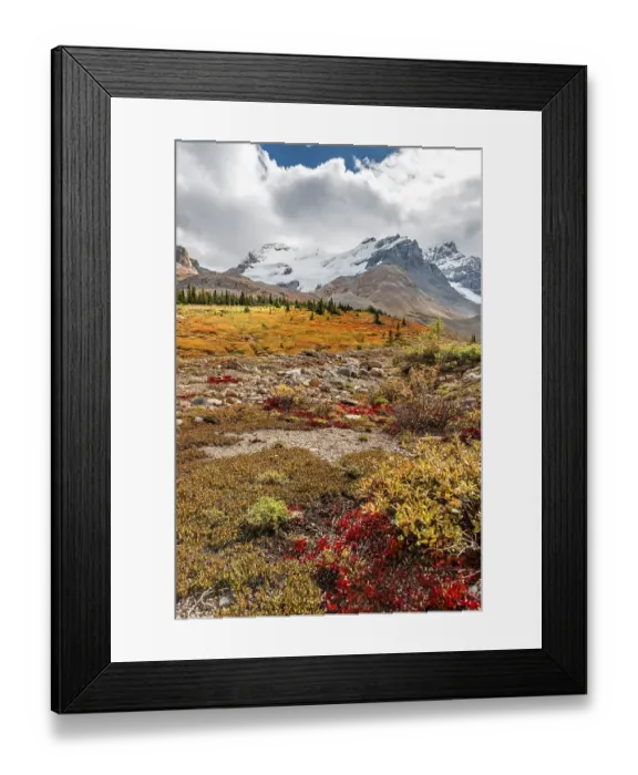 Framed Print : Barren landscape, glacial valley Framed Print : Barren landscape, glacial valley
