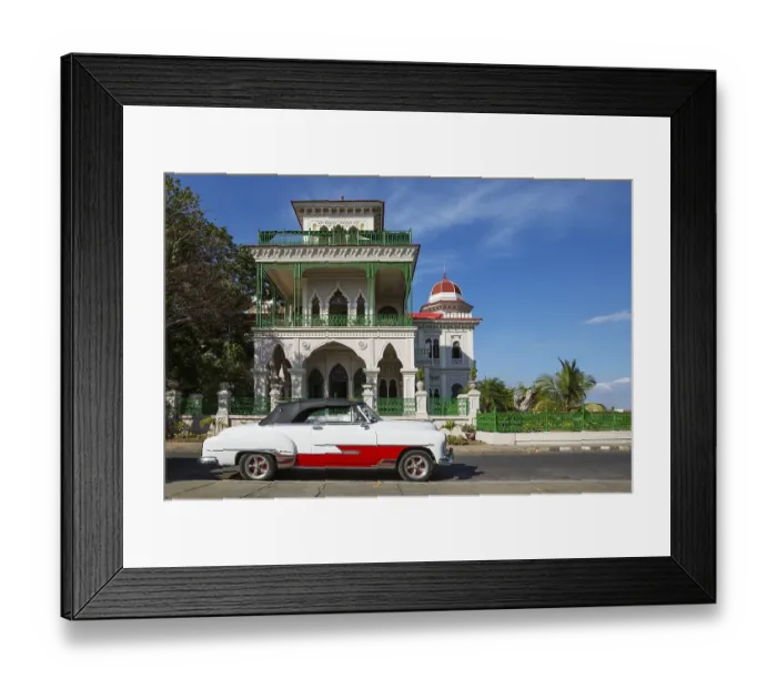 Framed Print : The Palacio de Valle in the Punta Gorda district Framed Print : The Palacio de Valle in the Punta Gorda district
