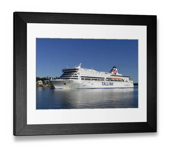 Framed Print : Tallink ferry, Baltic Sea, near Stockholm Framed Print : Tallink ferry, Baltic Sea, near Stockholm