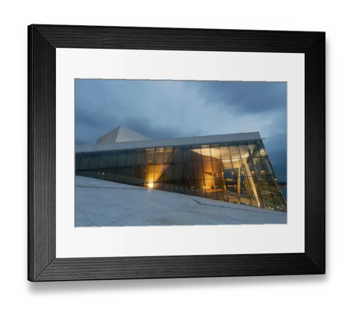 Framed Print : Oslo Konserthus, Oslo Concert Hall
