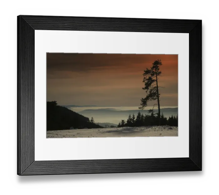 Framed Print : Evening mood