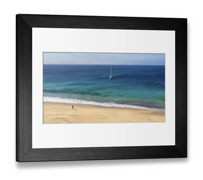 Framed Print : Papagayo Beach, Playa Blanca, Lanzarote