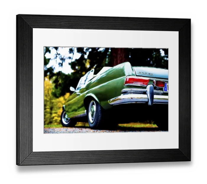 Framed Print : Vintage car, MB 220 SE Cabriolet, built in 1964 Framed Print : Vintage car, MB 220 SE Cabriolet, built in 1964