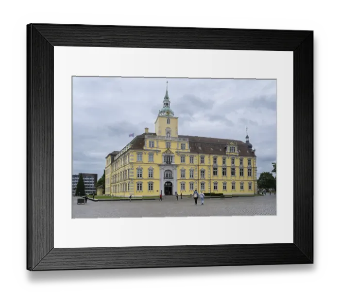 Framed Print : Oldenburg Palace, State Museum of Art & Culture