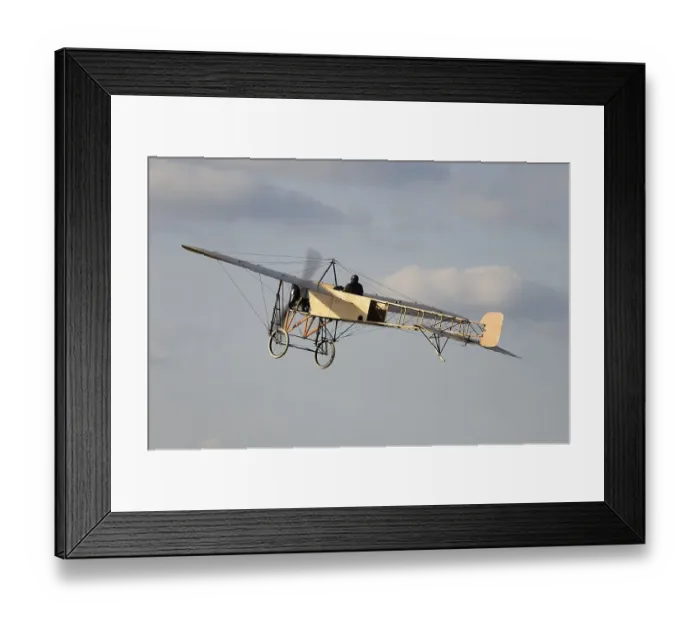 Framed Print : Replica of the legendary Bleriot XI La Manche