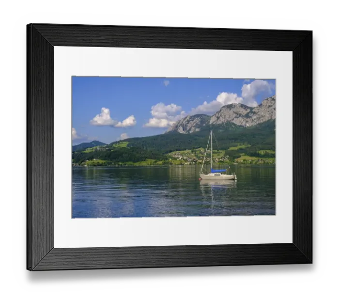 Framed Print : Sailing ship on the western shore Framed Print : Sailing ship on the western shore