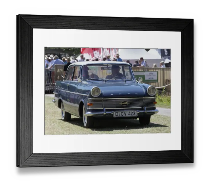 Framed Print : Opel Rekord P2, 1960 model, vintage car