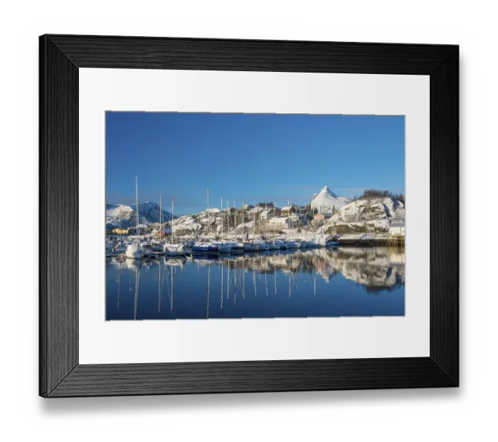 Framed Print : Harbor in Svolvaer, Vagan, Lofoten, Norway, Europe Framed Print : Harbor in Svolvaer, Vagan, Lofoten, Norway, Europe