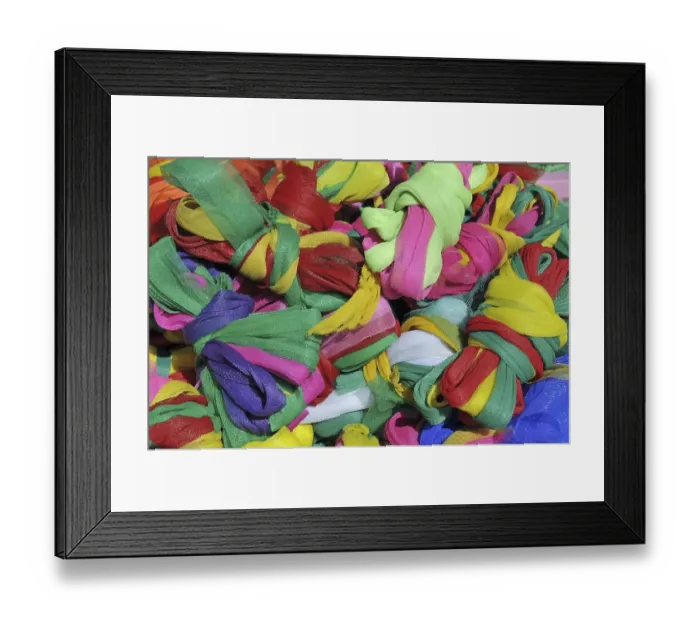 Framed Print : Lucky bows, Thailand, Southeast Asia, Asia