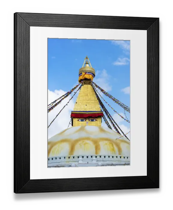 Framed Print : Boudhanath Stupa, Largest Asian Stupa Framed Print : Boudhanath Stupa, Largest Asian Stupa