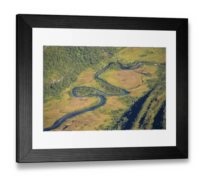 Framed Print : View from the top of Innerdalstarnet Framed Print : View from the top of Innerdalstarnet
