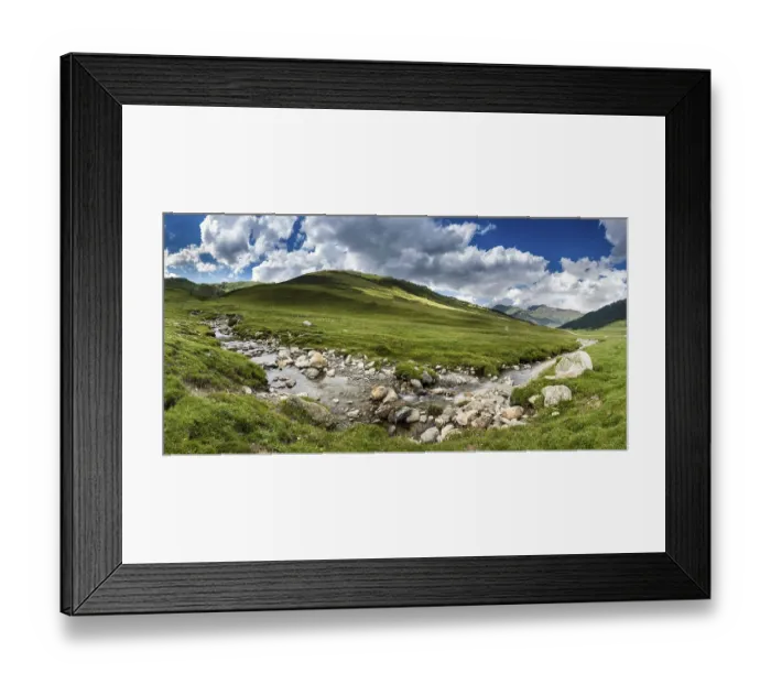 Framed Print : Pla de Beret plateau, Val d'Aran
