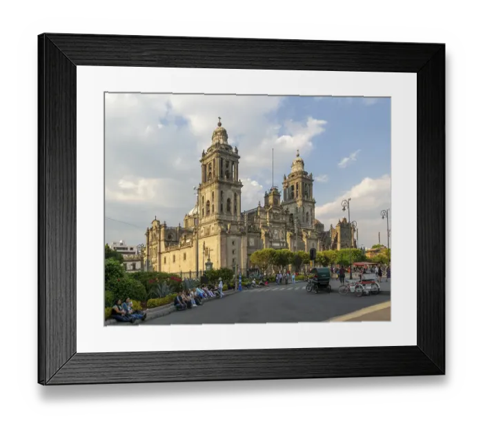 Framed Print : Metropolitan cathedral church, Catedral Metropolitana