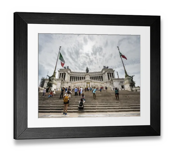 Framed Print : Altare della Patria national monument