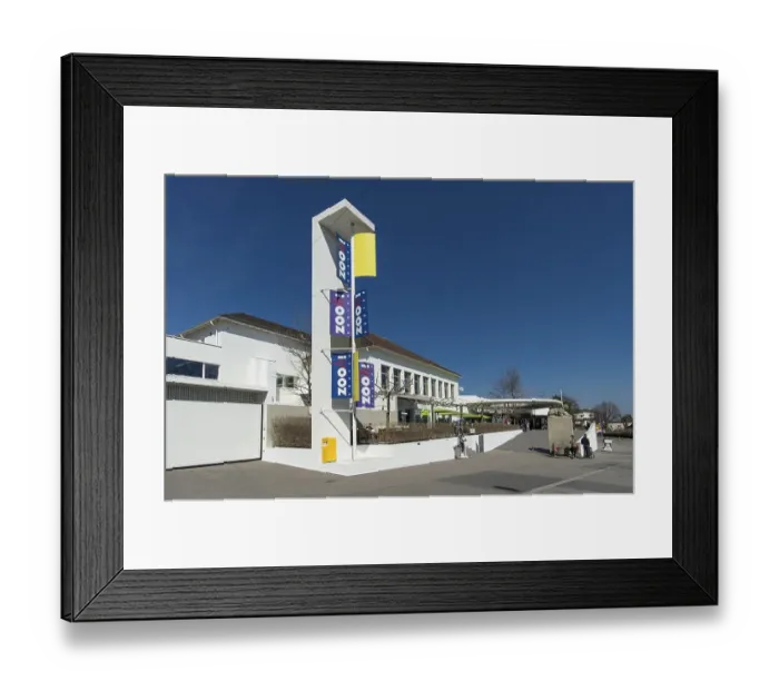 Framed Print : Zoo entrance, Zuerich, Canton of Zuerich Framed Print : Zoo entrance, Zuerich, Canton of Zuerich