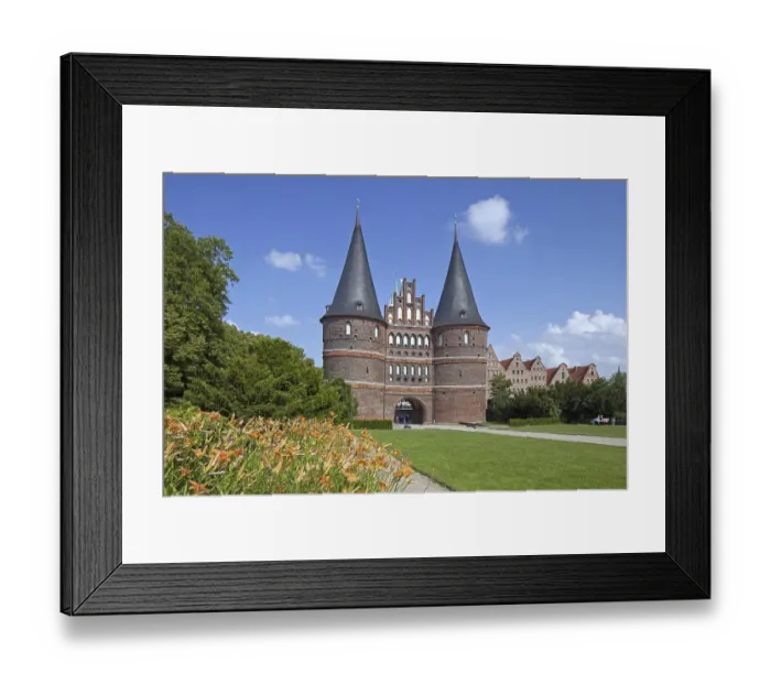 Framed Print : The Holsten Gate, Holstein Tor Framed Print : The Holsten Gate, Holstein Tor