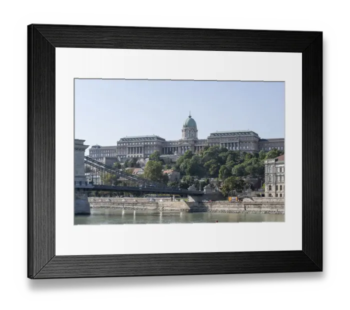 Framed Print : Castle, Budapest, Hungary, Europe